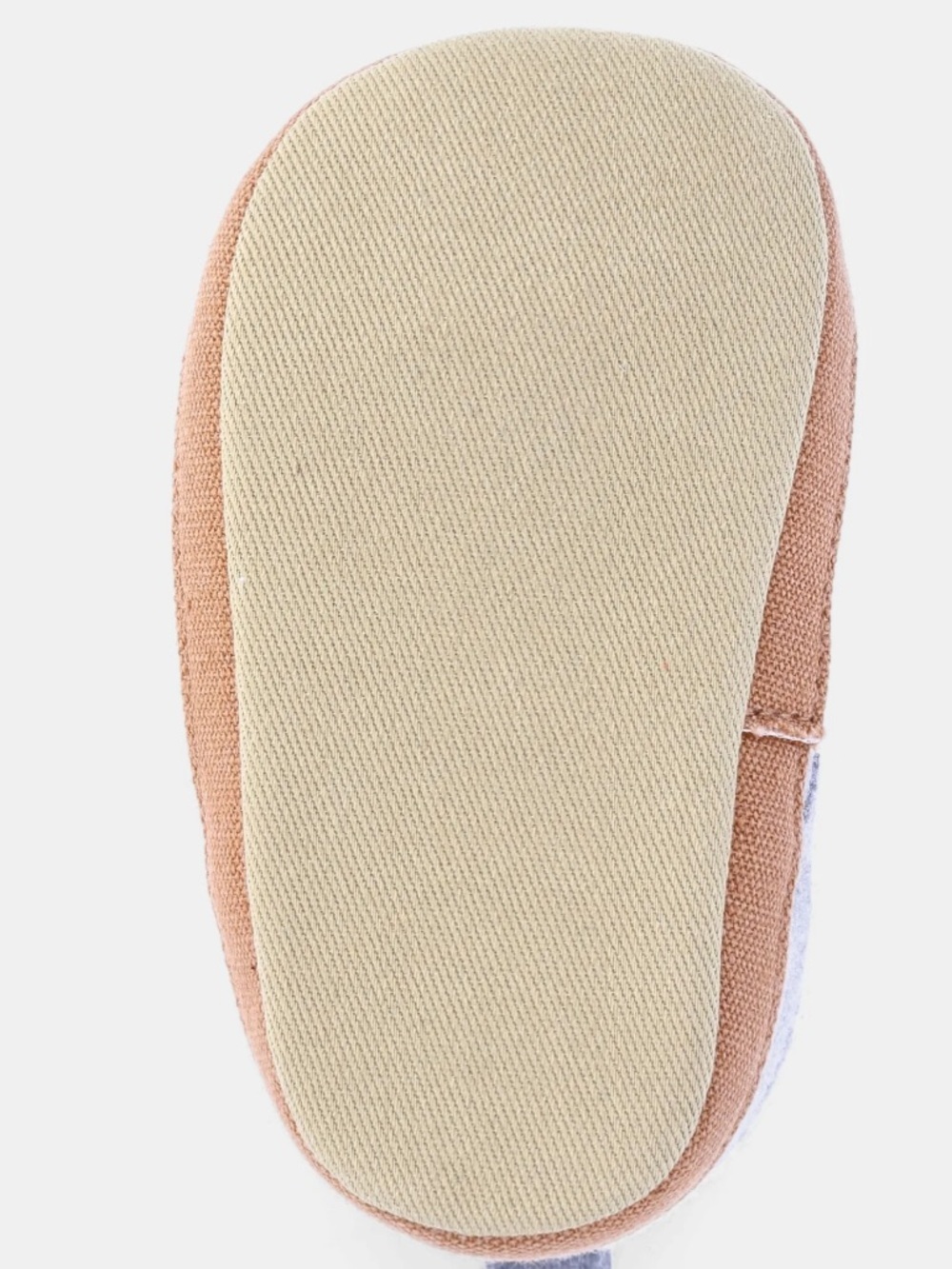 Carter's Gray Slip-On Baby Walker Shoes with Tan Sole - 3-6M - Picture 6 of 6